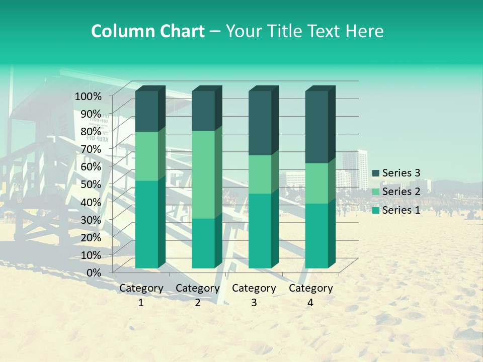 Golden Wallpaper Water PowerPoint Template