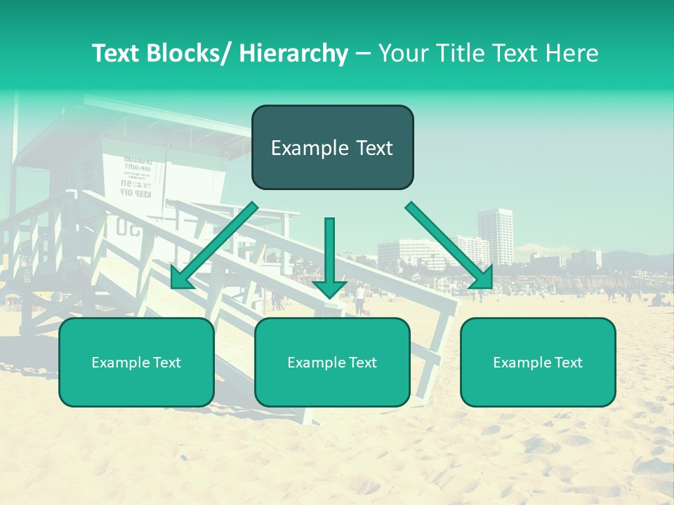 Golden Wallpaper Water PowerPoint Template