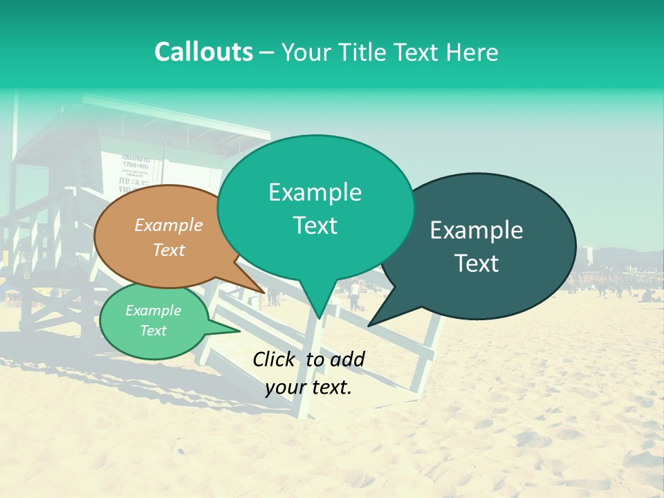 Golden Wallpaper Water PowerPoint Template