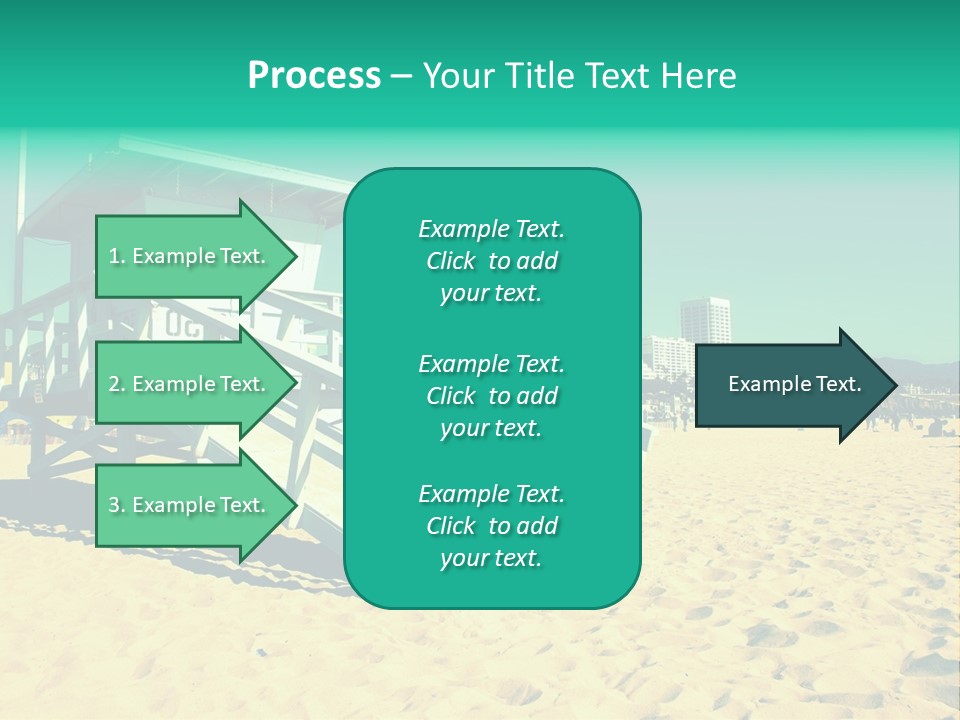 Golden Wallpaper Water PowerPoint Template