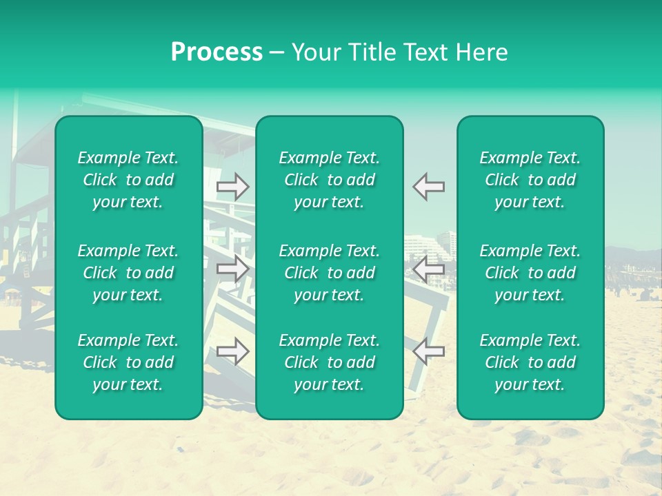 Golden Wallpaper Water PowerPoint Template