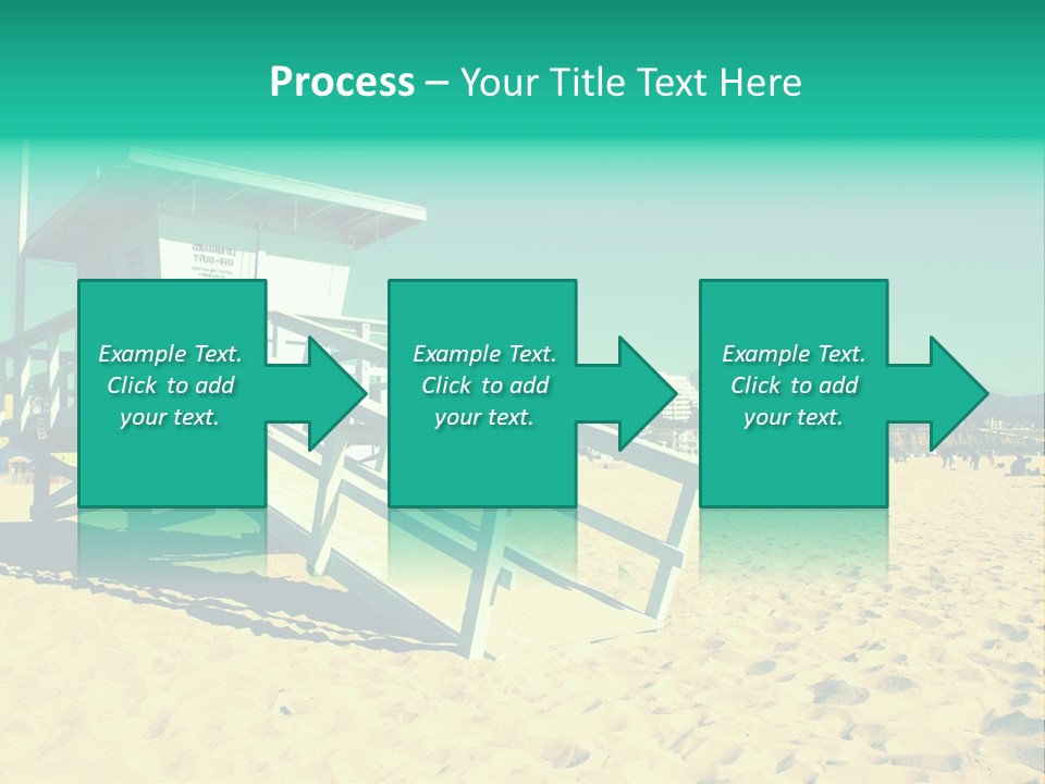 Golden Wallpaper Water PowerPoint Template