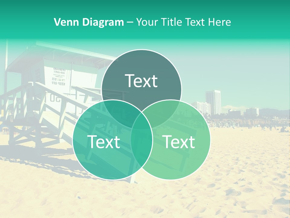 Golden Wallpaper Water PowerPoint Template