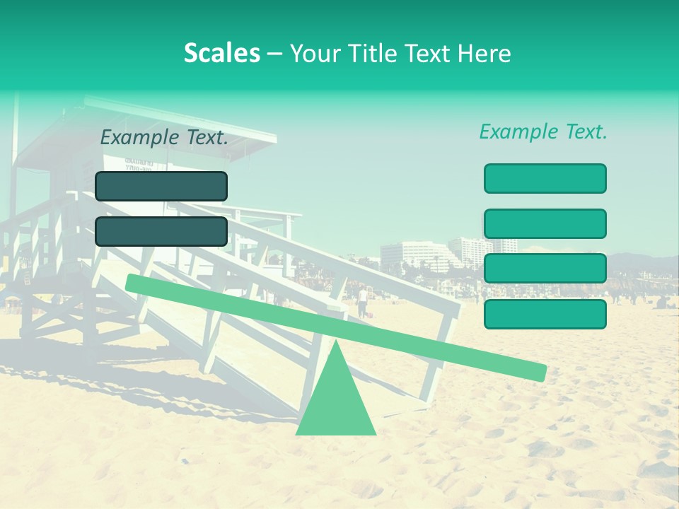 Golden Wallpaper Water PowerPoint Template