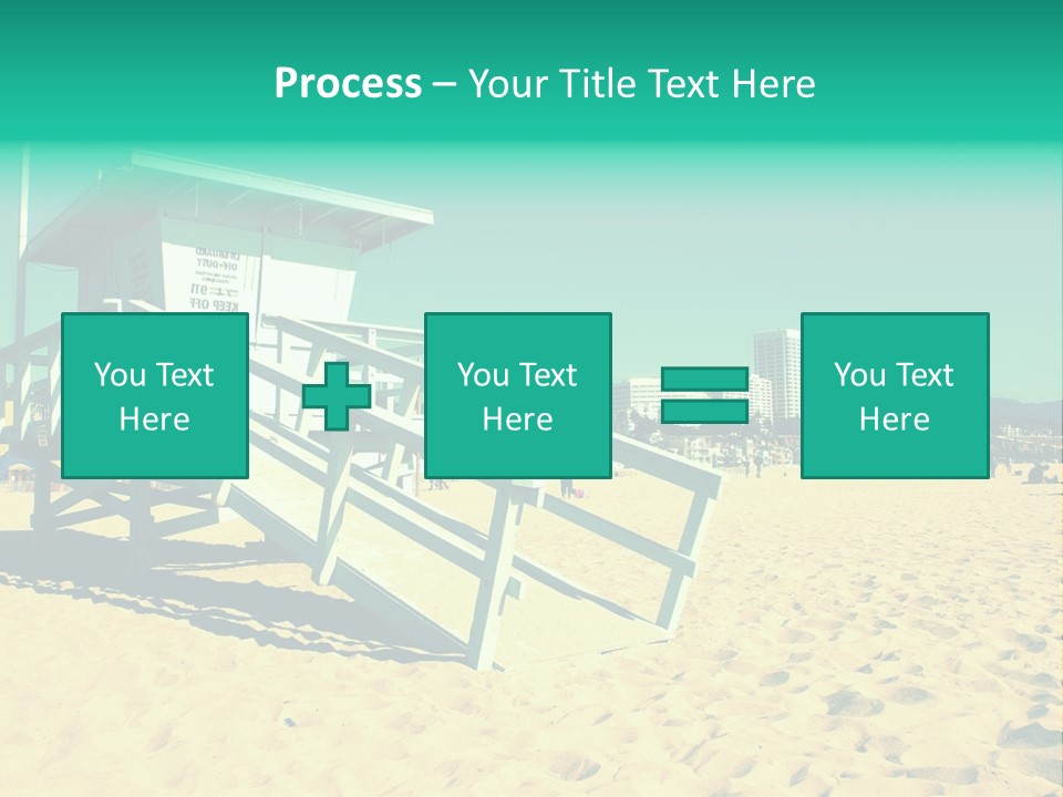 Golden Wallpaper Water PowerPoint Template