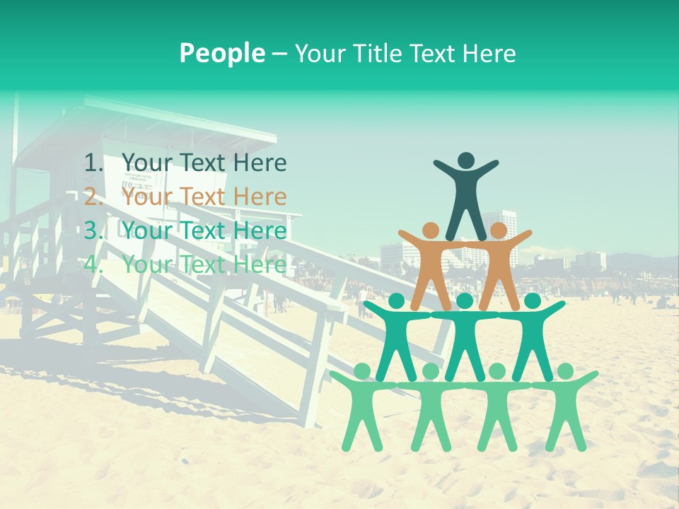 Golden Wallpaper Water PowerPoint Template