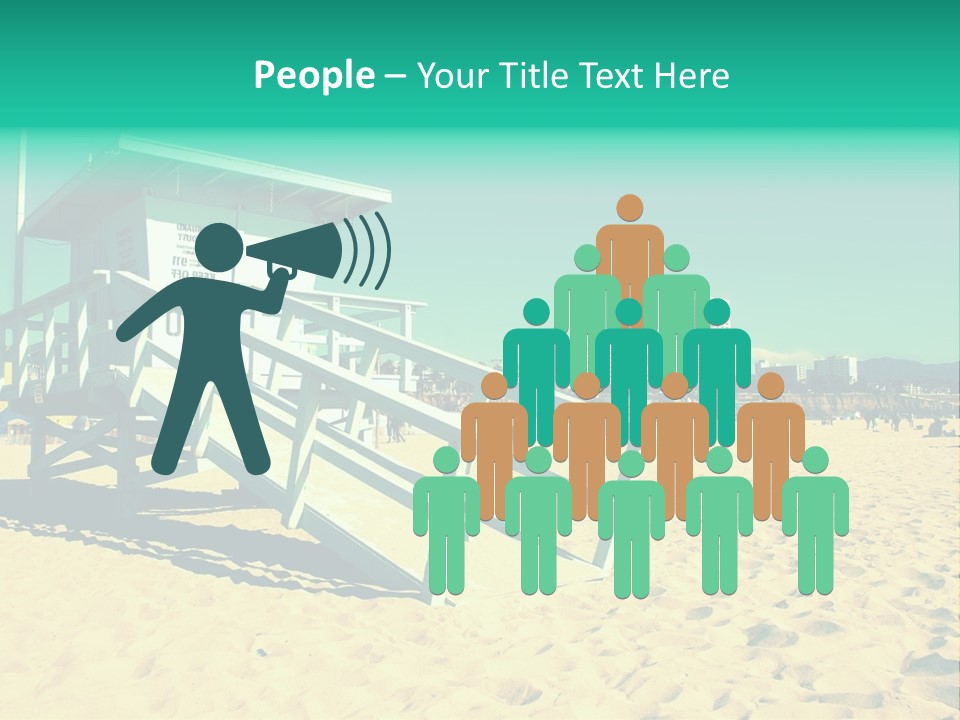 Golden Wallpaper Water PowerPoint Template