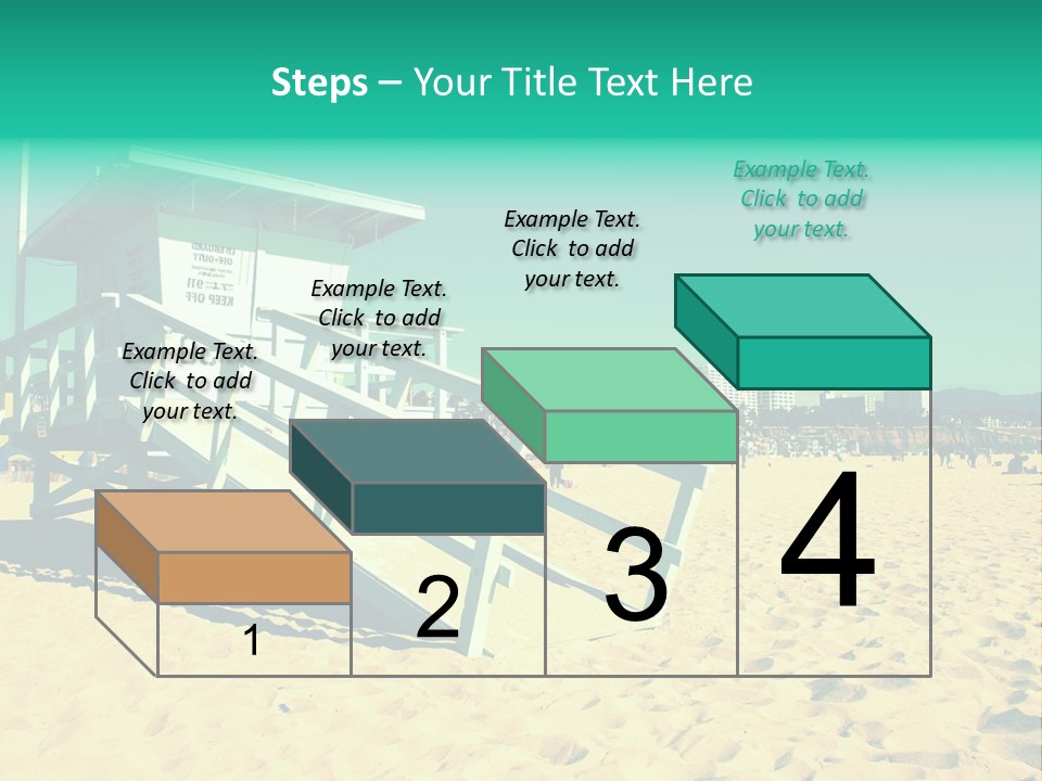 Golden Wallpaper Water PowerPoint Template