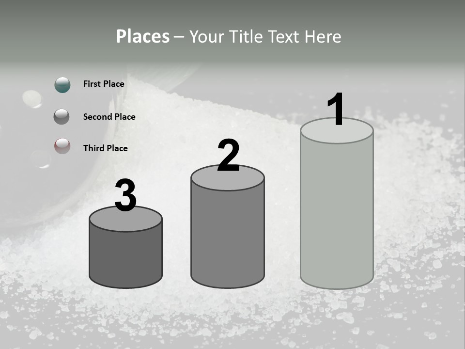Bottle Sodium Care PowerPoint Template