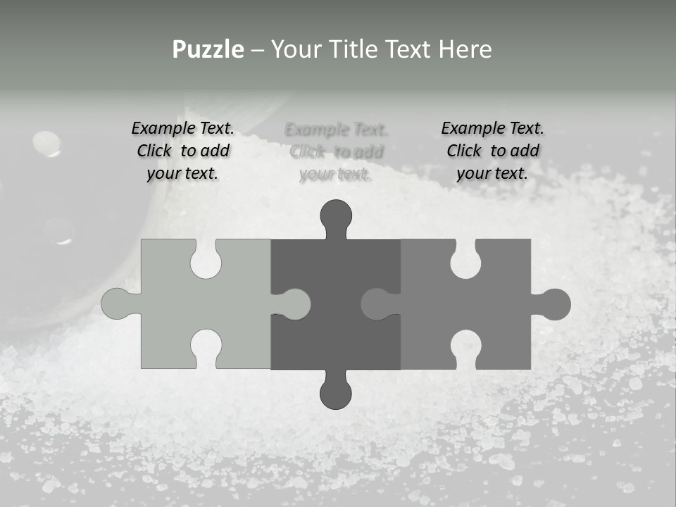 Bottle Sodium Care PowerPoint Template