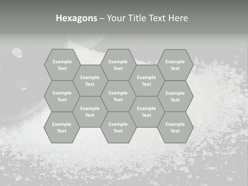 Bottle Sodium Care PowerPoint Template
