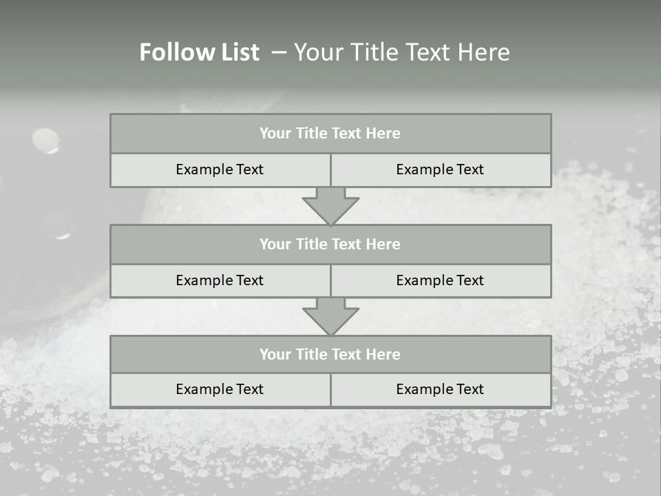 Bottle Sodium Care PowerPoint Template