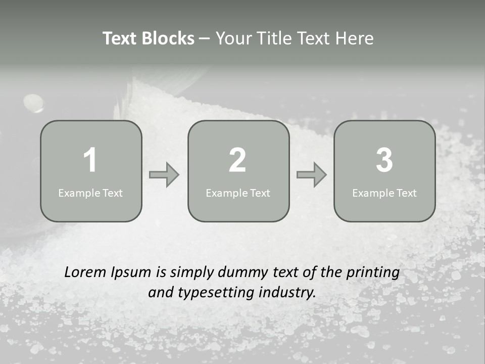Bottle Sodium Care PowerPoint Template