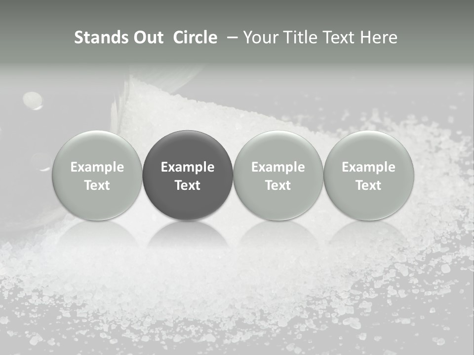 Bottle Sodium Care PowerPoint Template