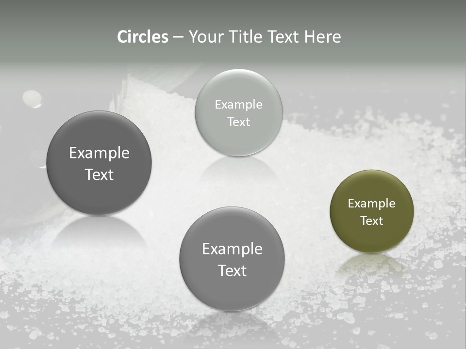 Bottle Sodium Care PowerPoint Template