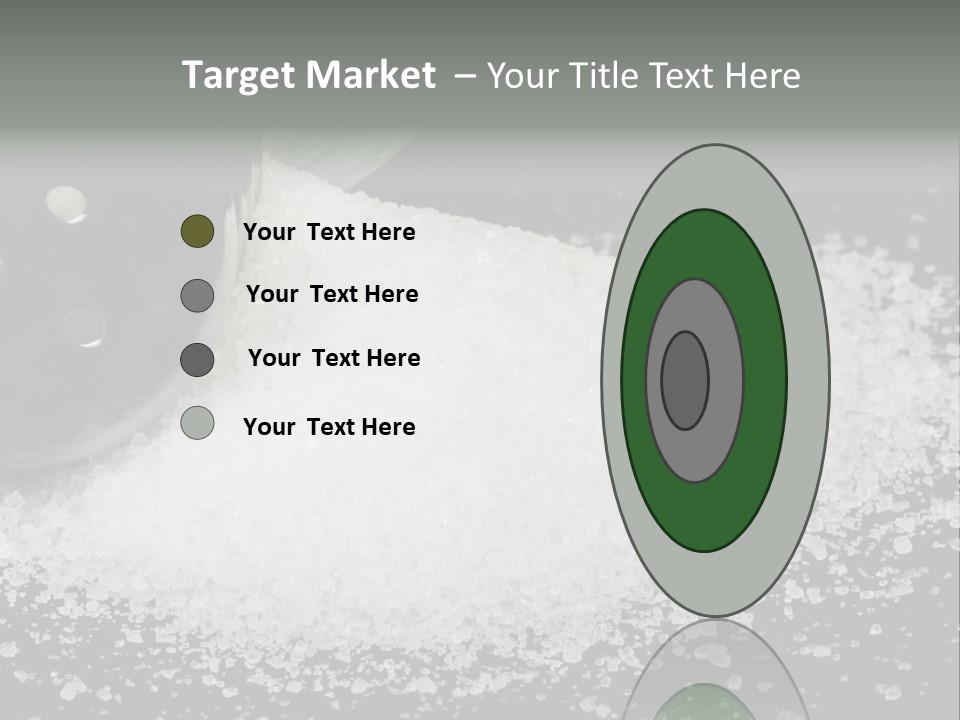 Bottle Sodium Care PowerPoint Template