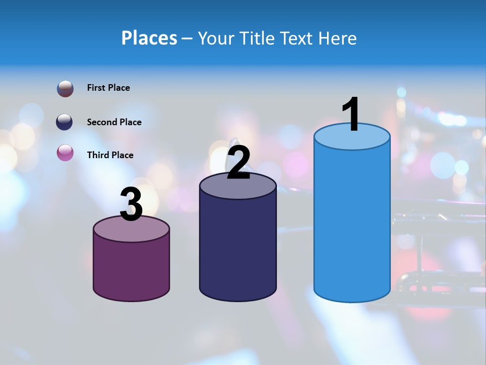 March Detail Drumband PowerPoint Template