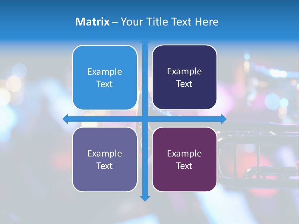 March Detail Drumband PowerPoint Template