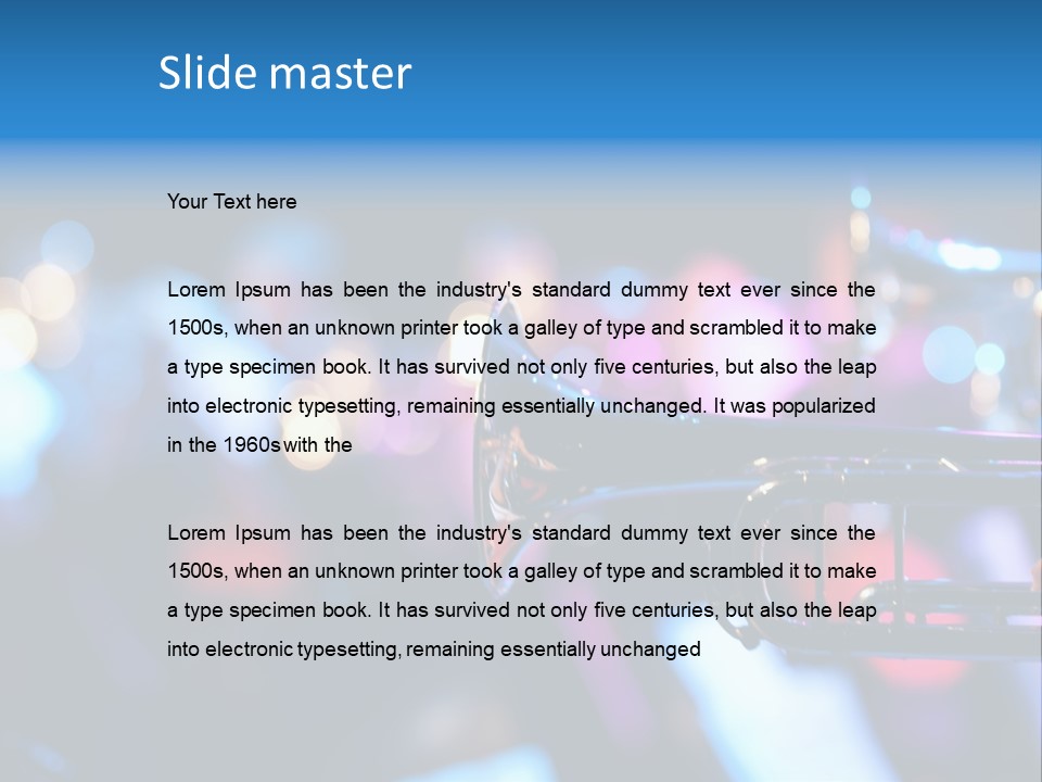 March Detail Drumband PowerPoint Template