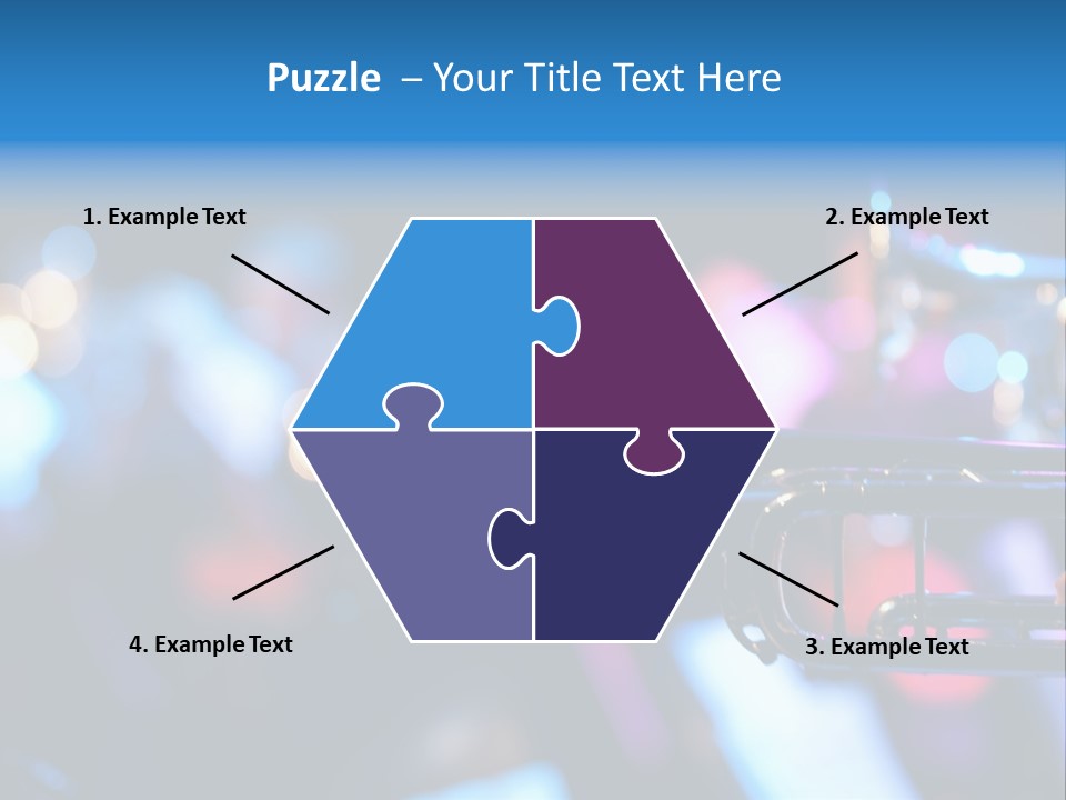 March Detail Drumband PowerPoint Template