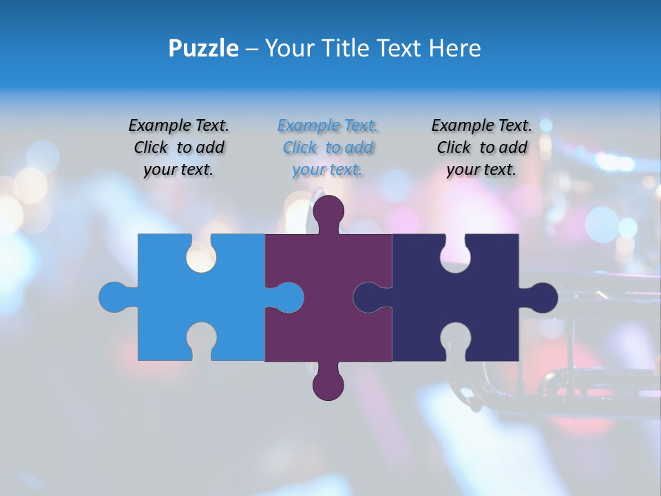 March Detail Drumband PowerPoint Template