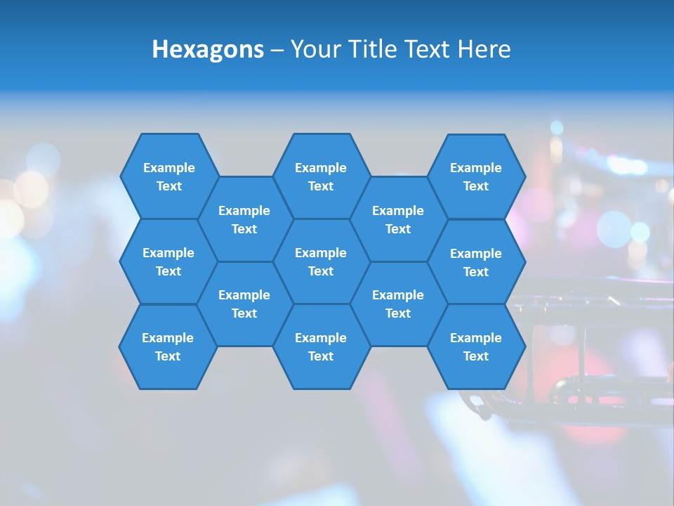 March Detail Drumband PowerPoint Template