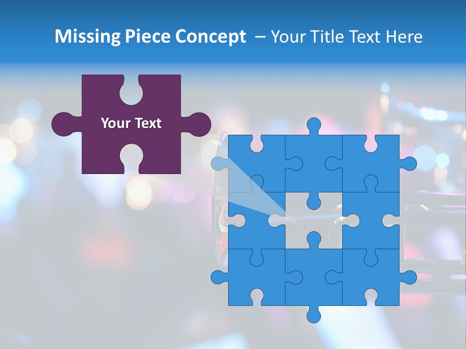 March Detail Drumband PowerPoint Template