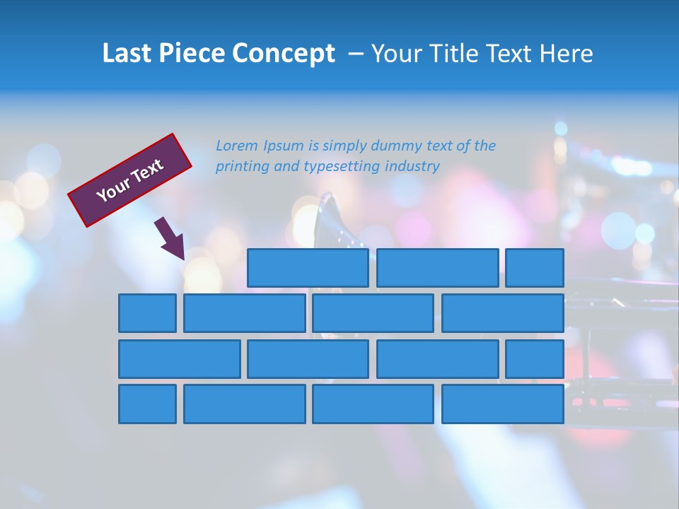March Detail Drumband PowerPoint Template