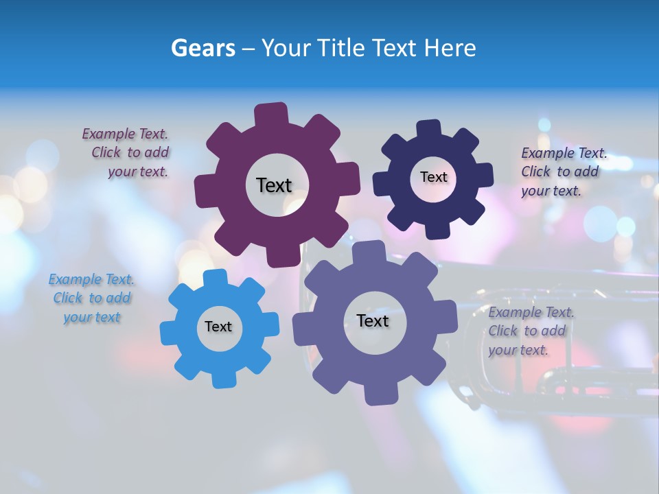 March Detail Drumband PowerPoint Template