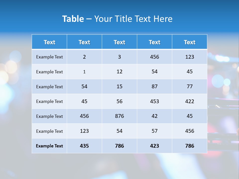 March Detail Drumband PowerPoint Template