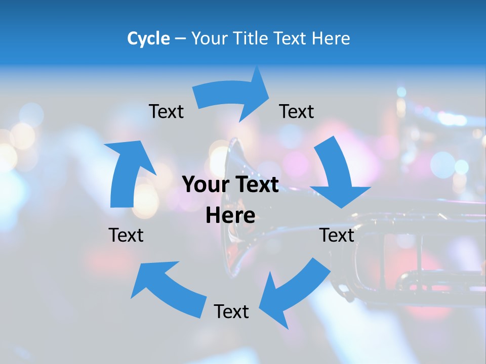 March Detail Drumband PowerPoint Template