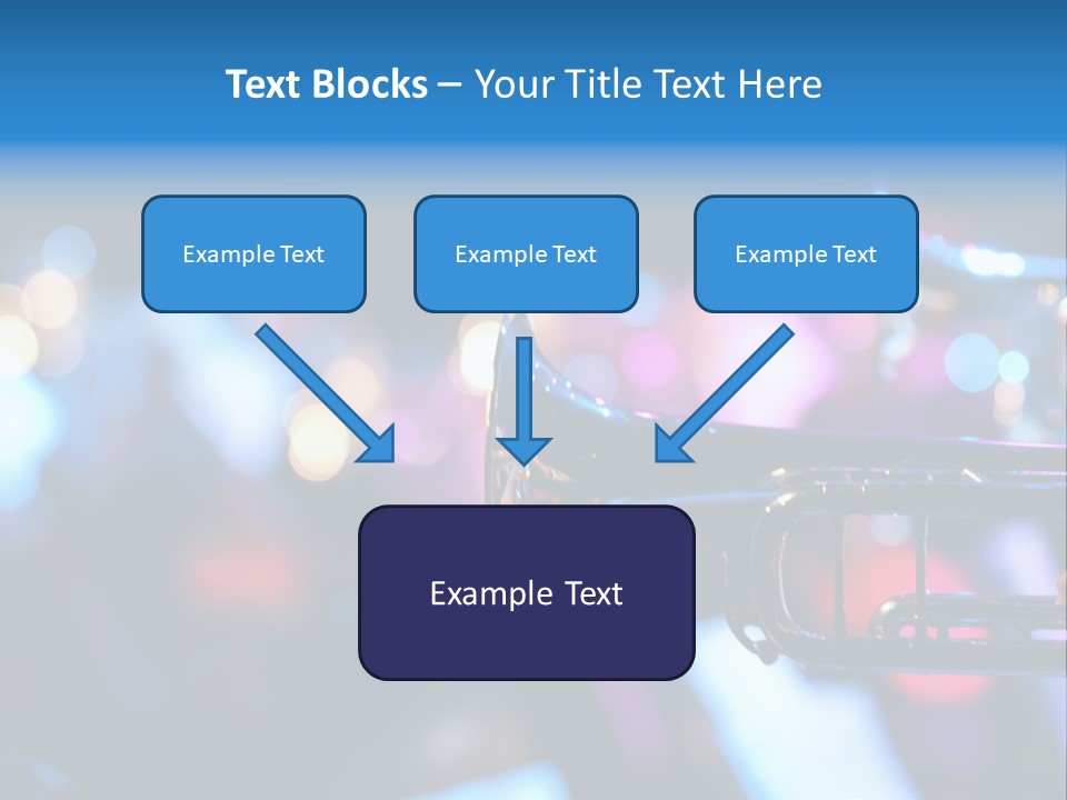 March Detail Drumband PowerPoint Template
