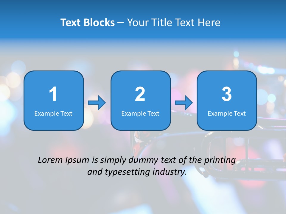 March Detail Drumband PowerPoint Template