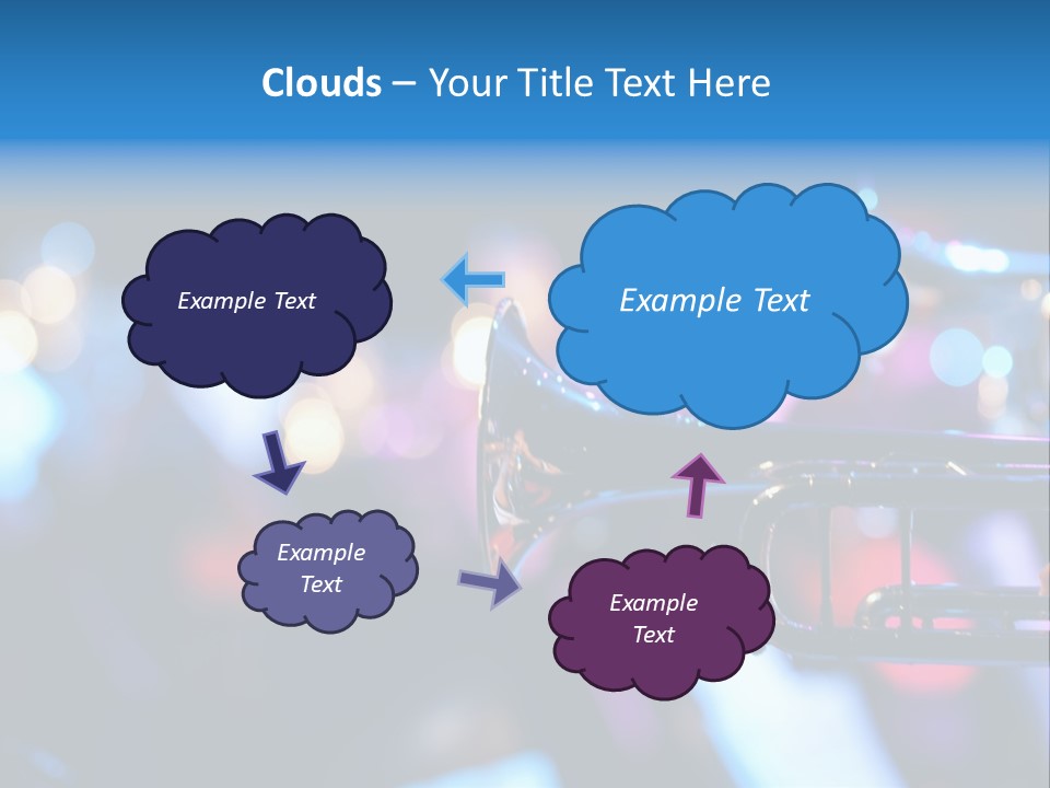 March Detail Drumband PowerPoint Template