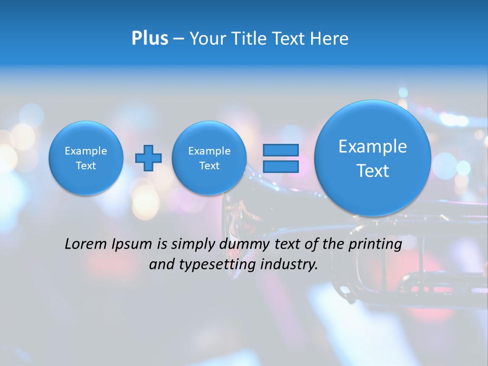 March Detail Drumband PowerPoint Template
