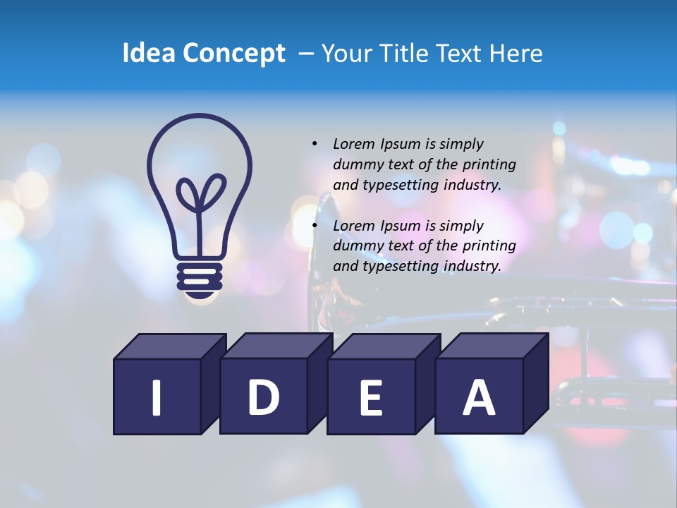 March Detail Drumband PowerPoint Template