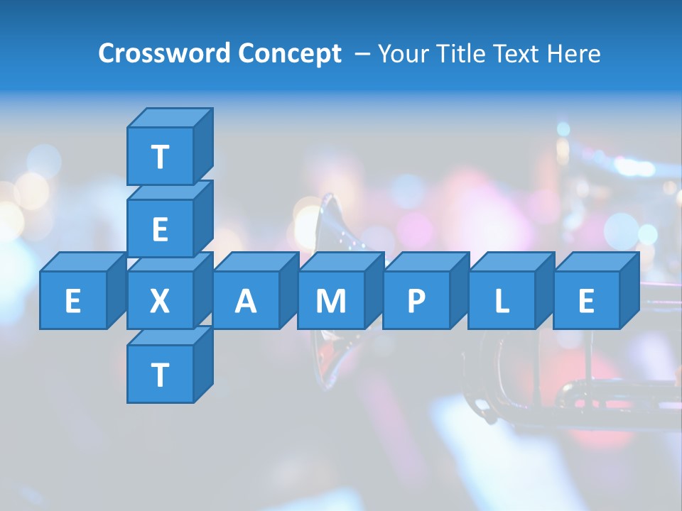 March Detail Drumband PowerPoint Template