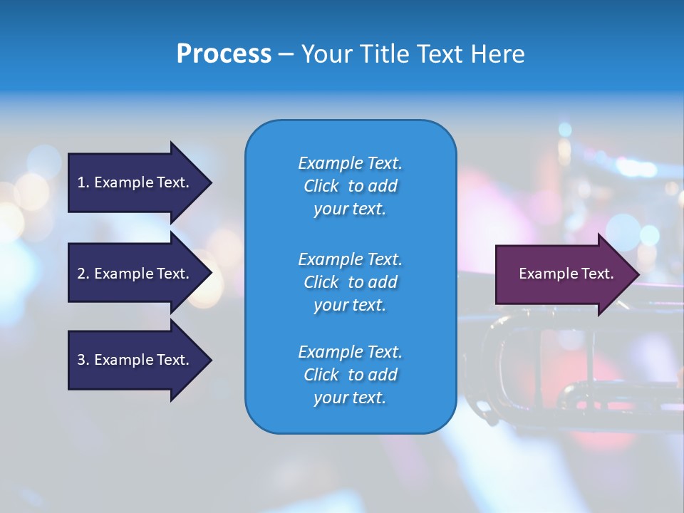 March Detail Drumband PowerPoint Template