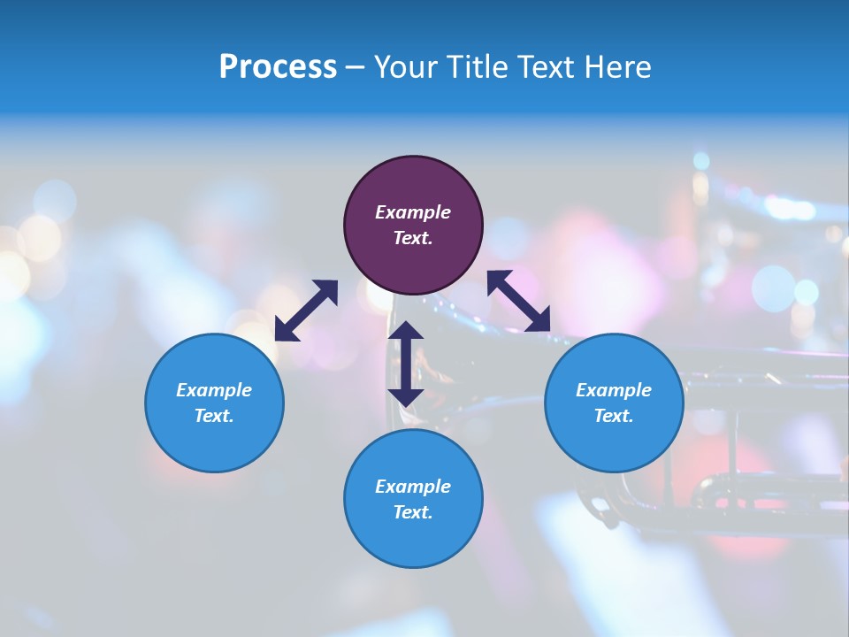 March Detail Drumband PowerPoint Template