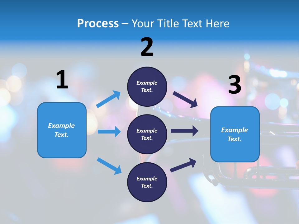 March Detail Drumband PowerPoint Template