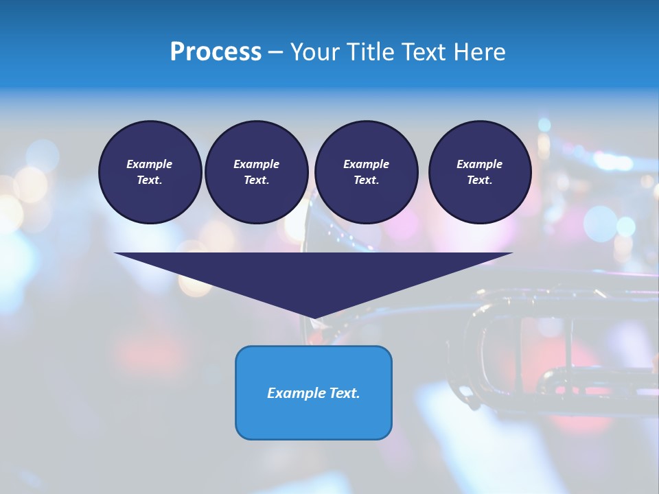 March Detail Drumband PowerPoint Template