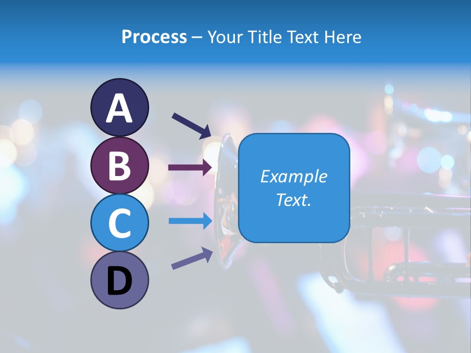 March Detail Drumband PowerPoint Template