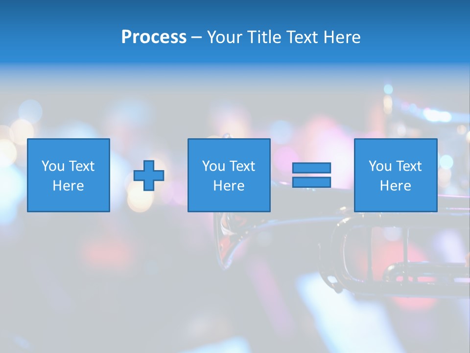 March Detail Drumband PowerPoint Template
