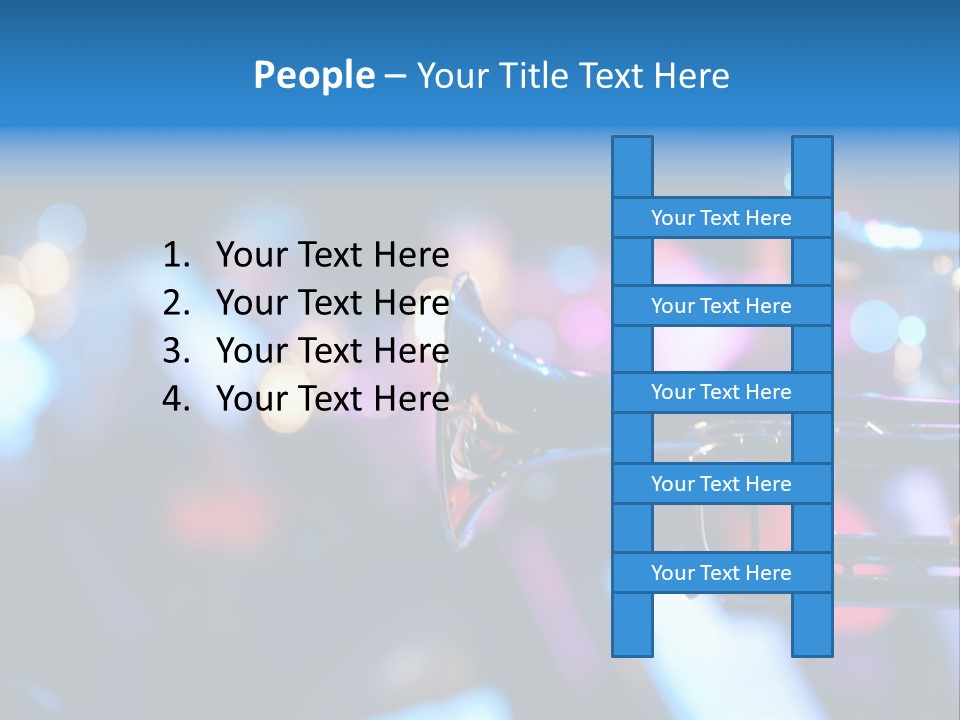 March Detail Drumband PowerPoint Template