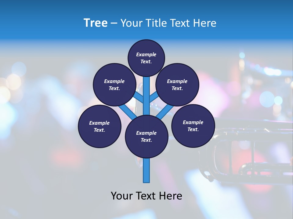 March Detail Drumband PowerPoint Template