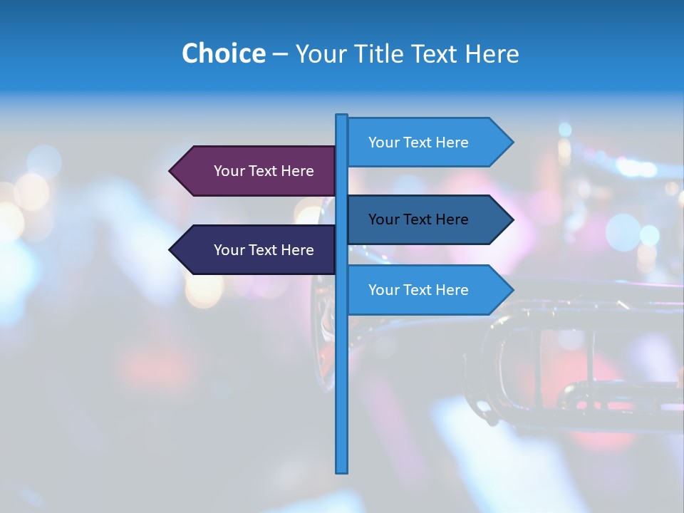 March Detail Drumband PowerPoint Template