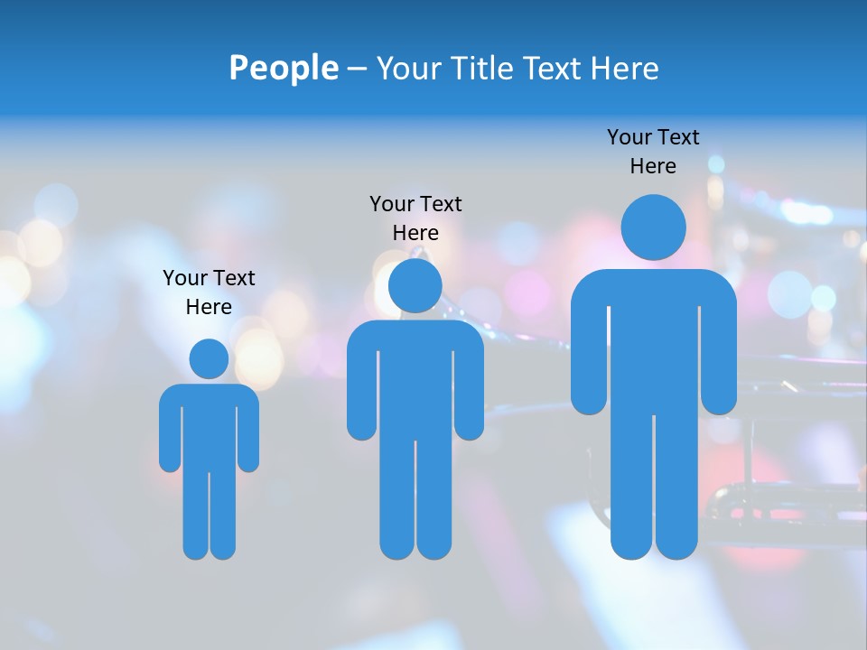 March Detail Drumband PowerPoint Template