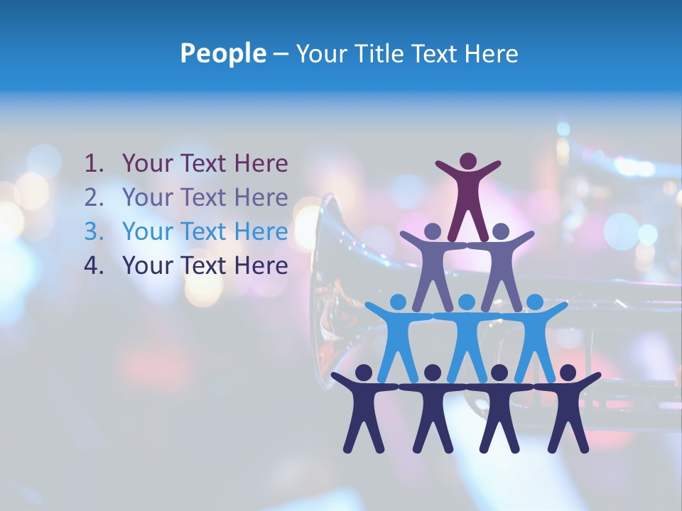 March Detail Drumband PowerPoint Template