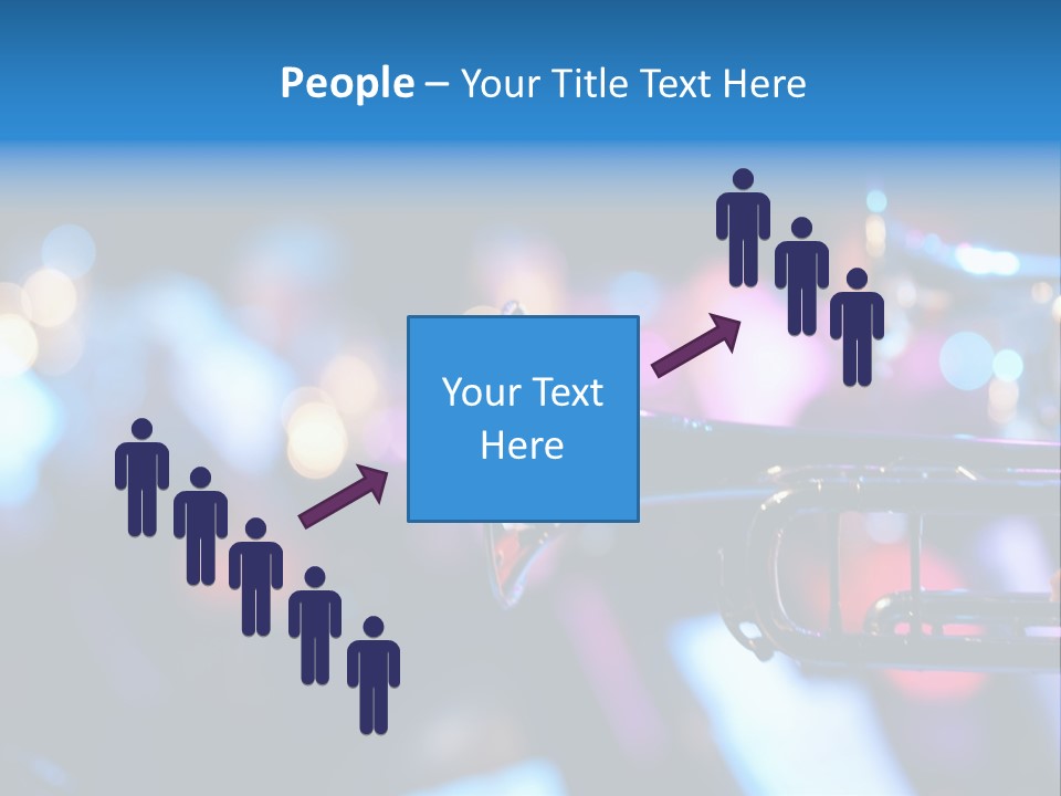 March Detail Drumband PowerPoint Template