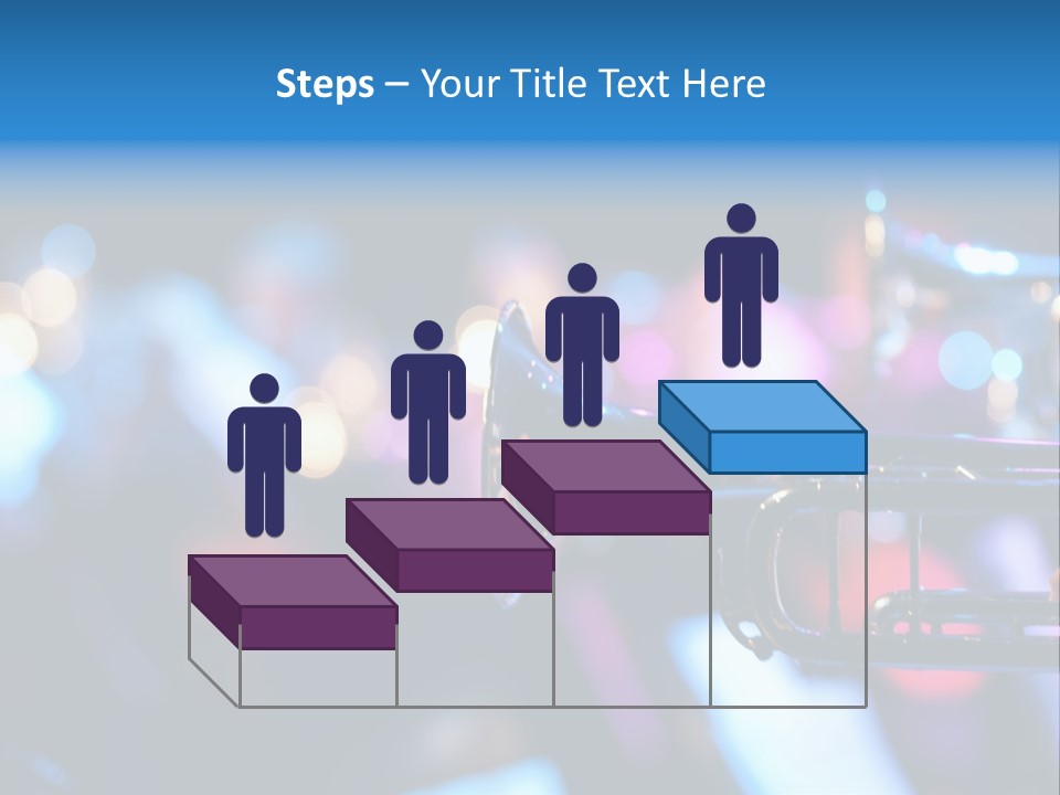 March Detail Drumband PowerPoint Template